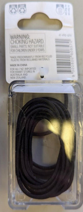 anko 16 Snagless Thin Elastics Black