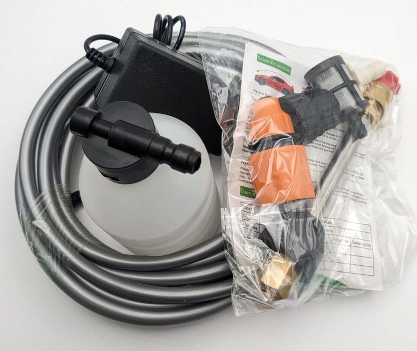 12V Wireless High Pressure Car Washer Gun Washing Machine with Battery + CASE