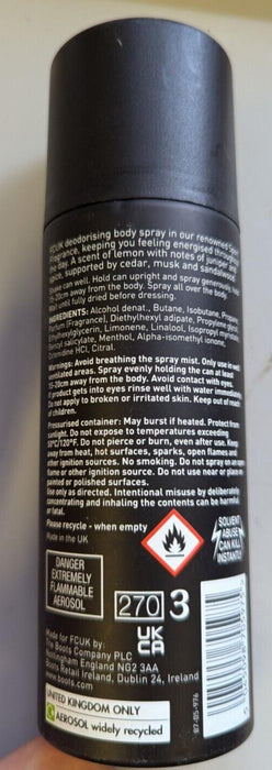 FCUK Body Spray SPORT 200ml