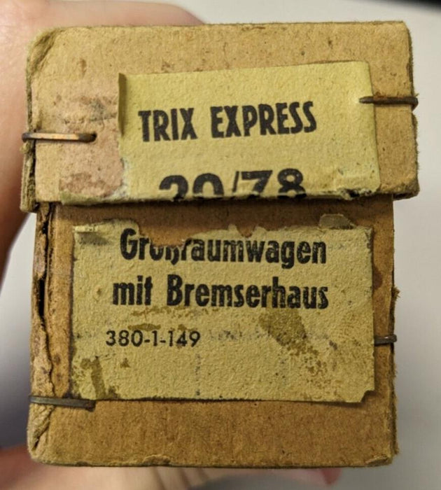Rare! Trix Express H0 2078 Tank Car Rhenania - Ossag Hamburg DR Cologne 567 054