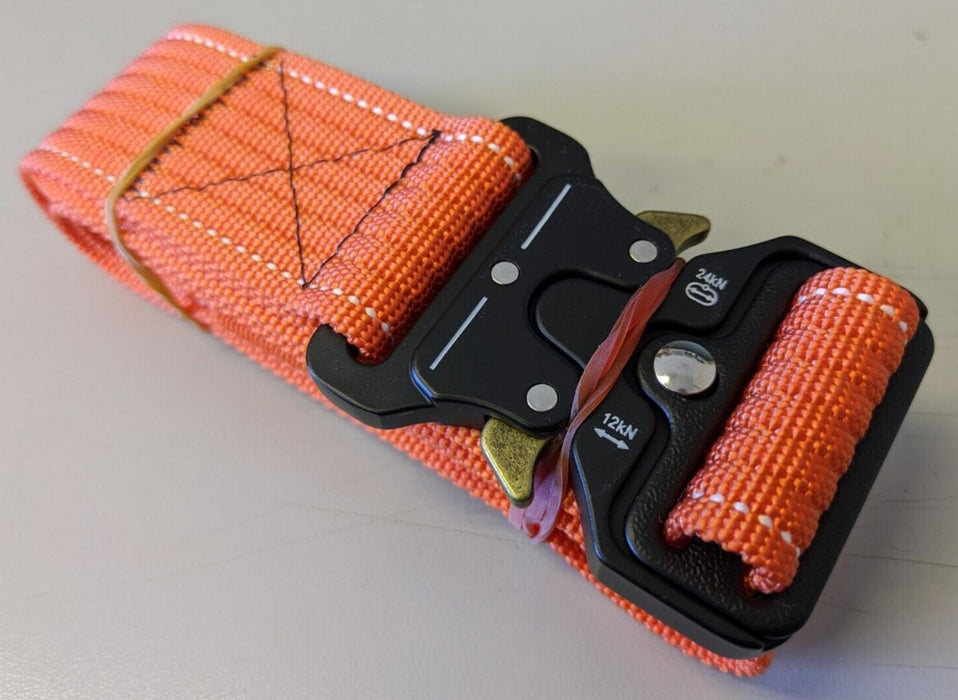 Military Tactical Canvas Belt - Men's Casual Jeans Belt - Width 3.8cm - Orange
