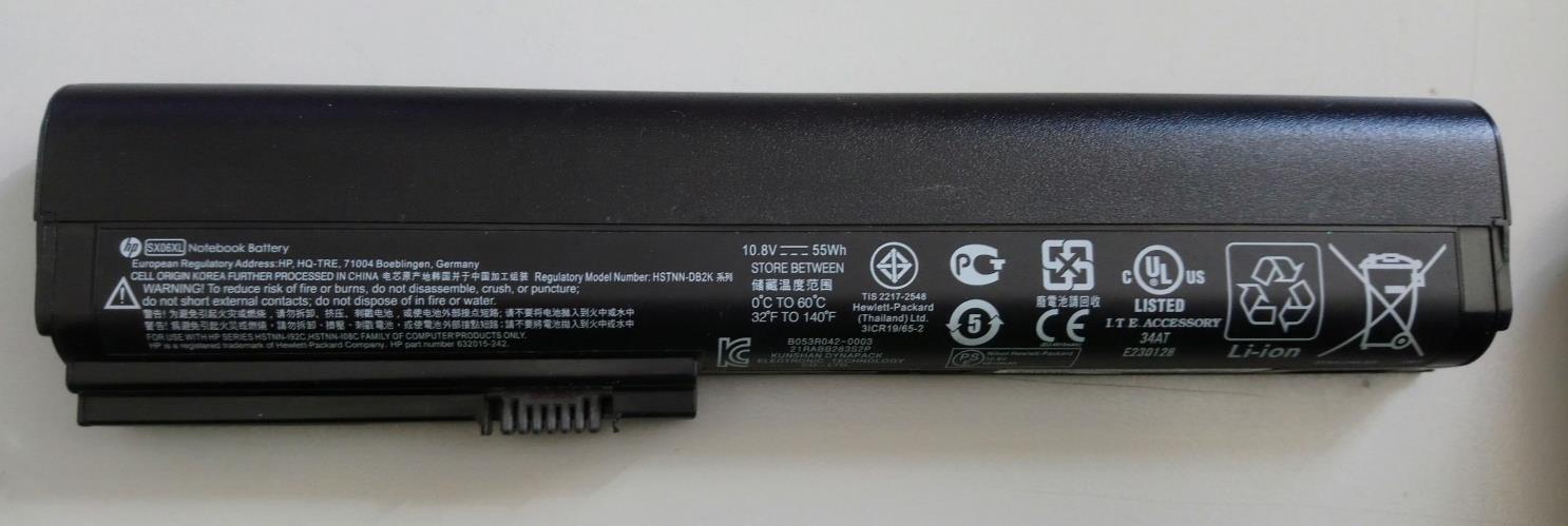 New HP SX06XL 4910mAh Battery HSTNN-DB2K