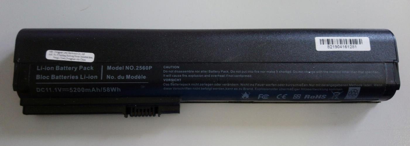 SX06XL battery for HP Elitebook 2560P 2570P Series SX03 632421-001 632419-001