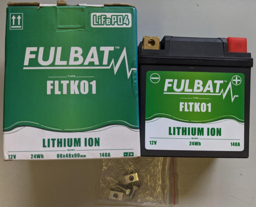 FLTK01 Fulbat 12.8v Lithium Battery - 86x48x90mm