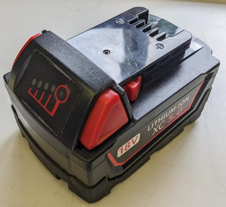 5.0Ah 18V High Capacity Li-ion Battery For Milwaukee