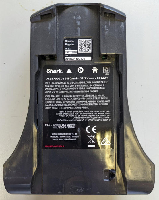 Genuine Lithium-Ion Battery for Shark Cordless Vacuums