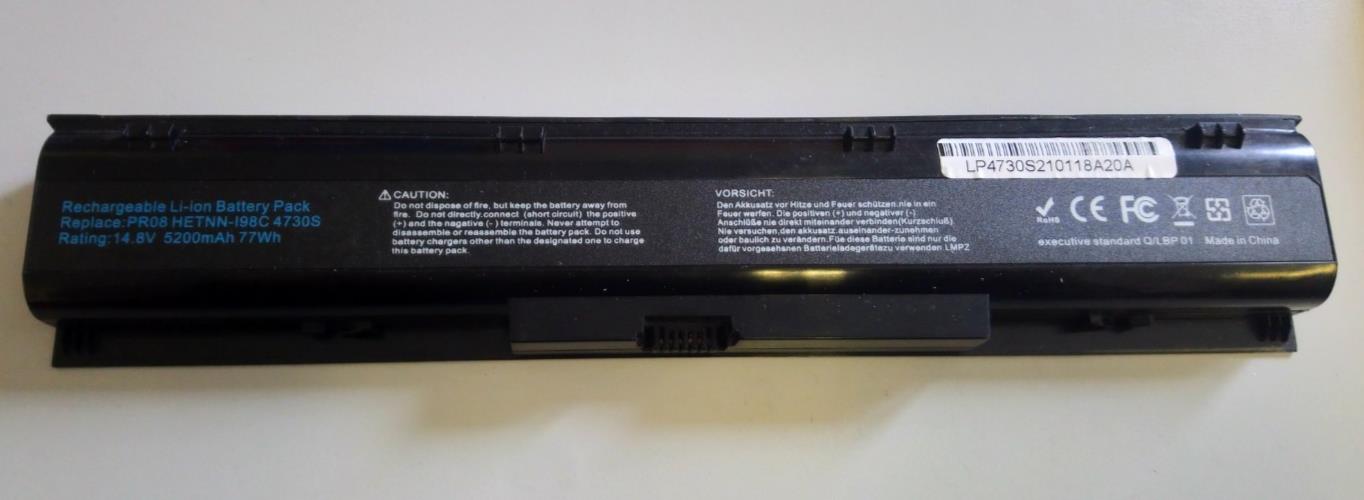 5200mAh Replacement Battery HSTNN-I98C For HP ProBook 4730S
