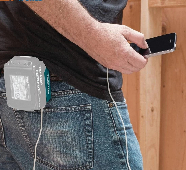 Makita DEAADP05 USB Charging 18v LXT Lithium-Ion Battery Adapter