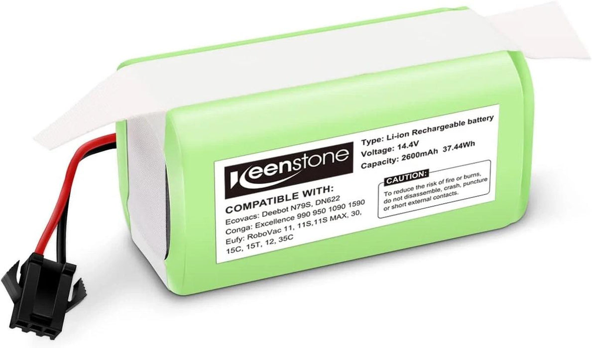 Replacement Battery for Ecovacs Deebot N79 N79S DN622, 14.4V 2600mAh-new