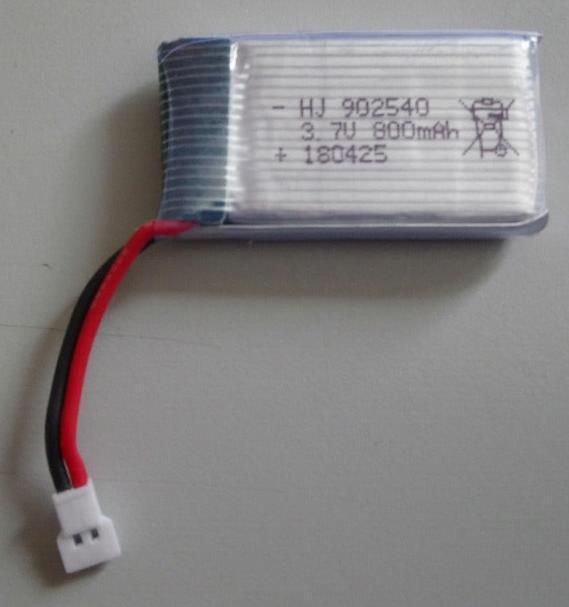 Syma X5 X5HC X5HW X5UC X5UW RC Drone Quad 30C Battery - 3.7V 800mAh - 902540