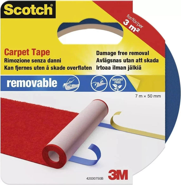 3M Scotch Carpet Tape Removable 42030750B