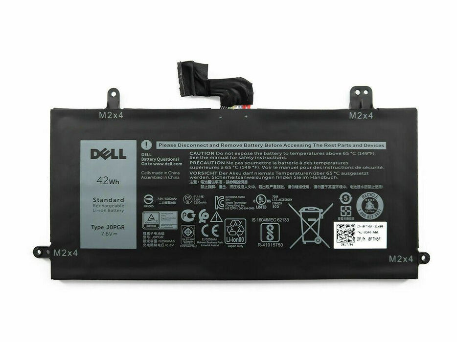 Genuine Dell Latitude 5285 5290 2-in-1 4 Cell 42Wh Battery J0PGR FTH6F
