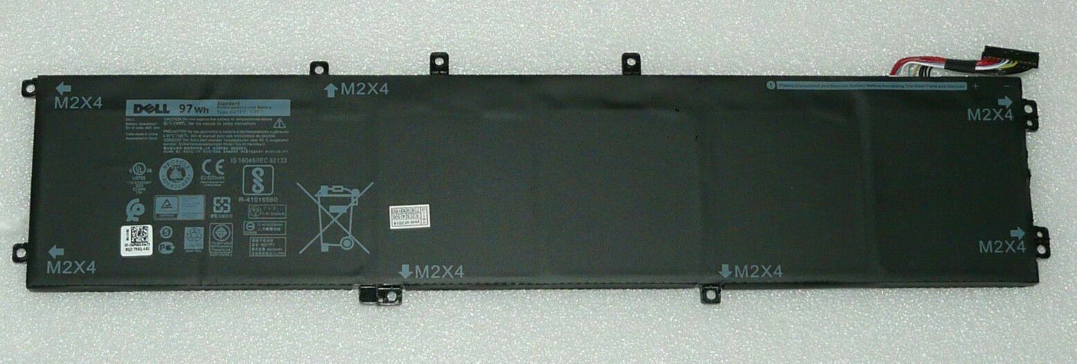 DELL XPS 15 XPS 15 9560 9550, Precision 5520 97WHr 6-Cell Battery GENUINE