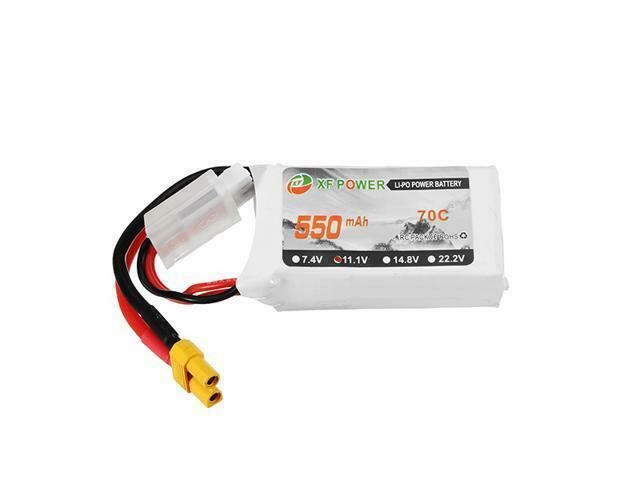 XF Power 11.1V 550mAh 3S 70C Lipo Battery XT30 Plug