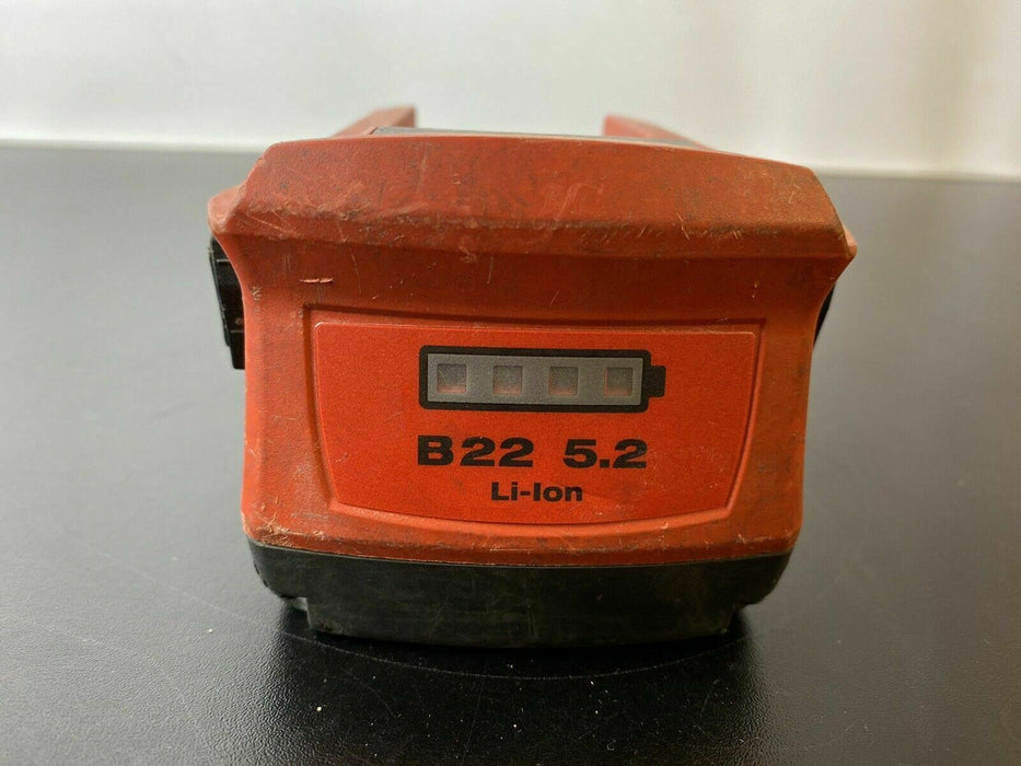 HILTI B22 / 5.2Ah 22V Volt Li-ion Lithium Battery - Genuine Used Item