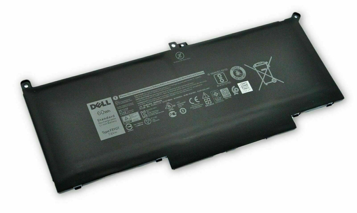 Dell Latitude 7280 7380 7480 7490 60WHr Original Battery DM3WC F3YGT 453-BBCF