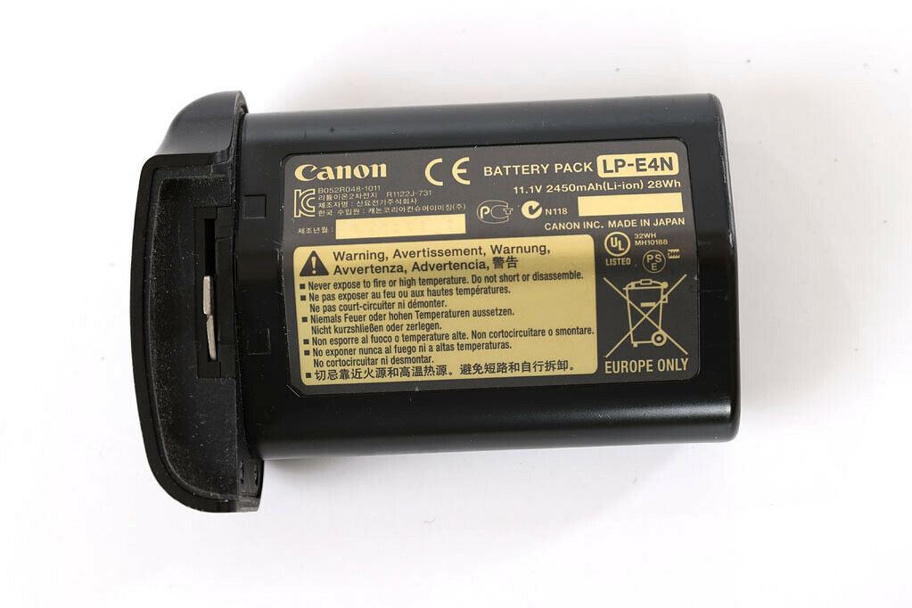 Genuine Battery for Canon LP-E4N 11.1v 2450mah