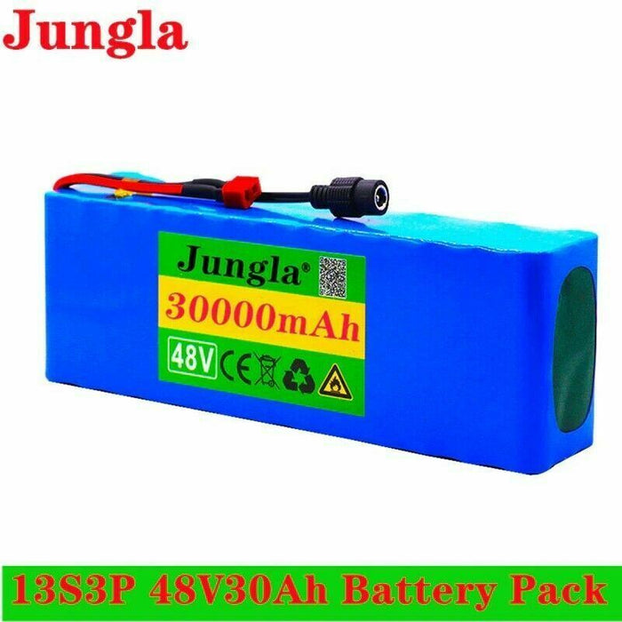 48v Lithium Ion Battery Pack For E Bike E Scooter Rechargeable 1000w 58000mAh