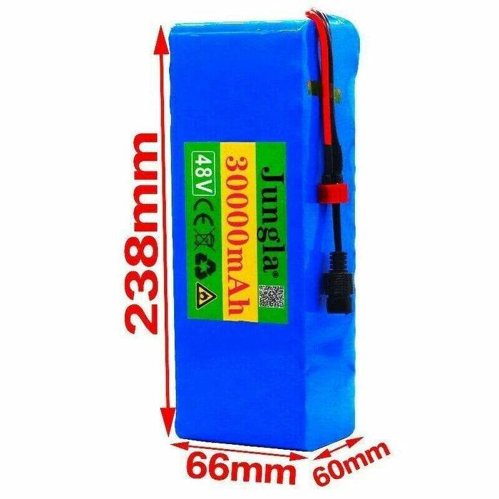 48v Lithium Ion Battery Pack For E Bike E Scooter Rechargeable 1000w 58000mAh
