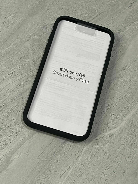 Genuine Apple Smart Battery Case iPhone XR Black MU7M2ZM/A Boxed New