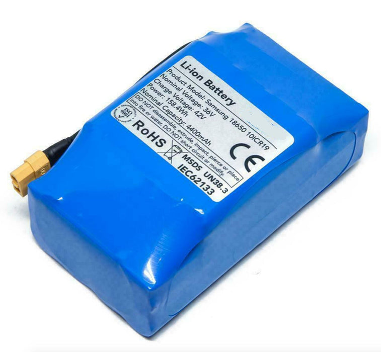 Replacement 3.5Ah / 3500mAh 36V Battery - Hoverboard / Swegway / Scooter