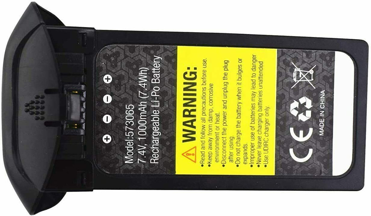 D58 GPS Drone Battery D58 U88 4 axis aircraft remote control battery- Black