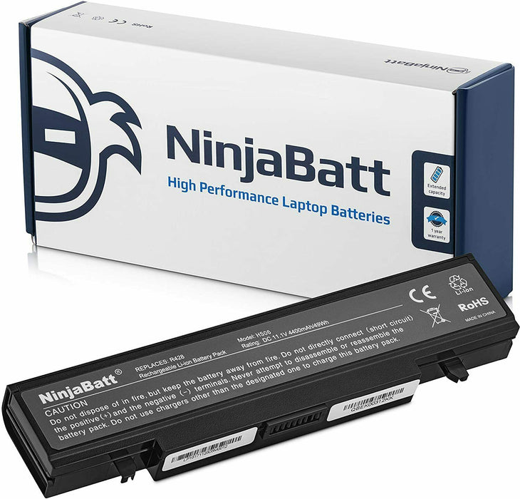 NinjaBatt Battery for Samsung AA-PB9NC6B RV510 R519 R780 RV511 RV520 AA-PB9NS6B