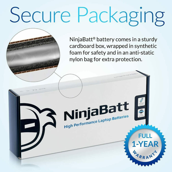 NinjaBatt Battery for Samsung AA-PB9NC6B RV510 R519 R780 RV511 RV520 AA-PB9NS6B