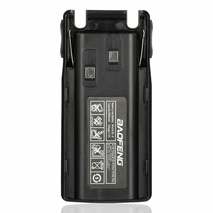 Baofeng 2800mAh 7.4V BL-8 Rechargeable Battery UV-82 UV-82X UV-82C Two Way Radio
