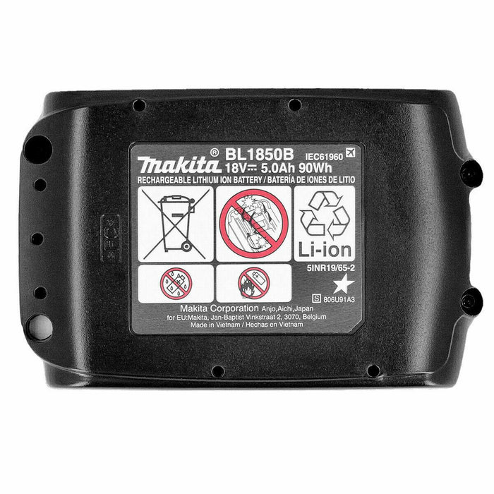 Genuine Makita BL1850 18V 5.0Ah Li-ion LXT Li-ion Makstar Battery Pack