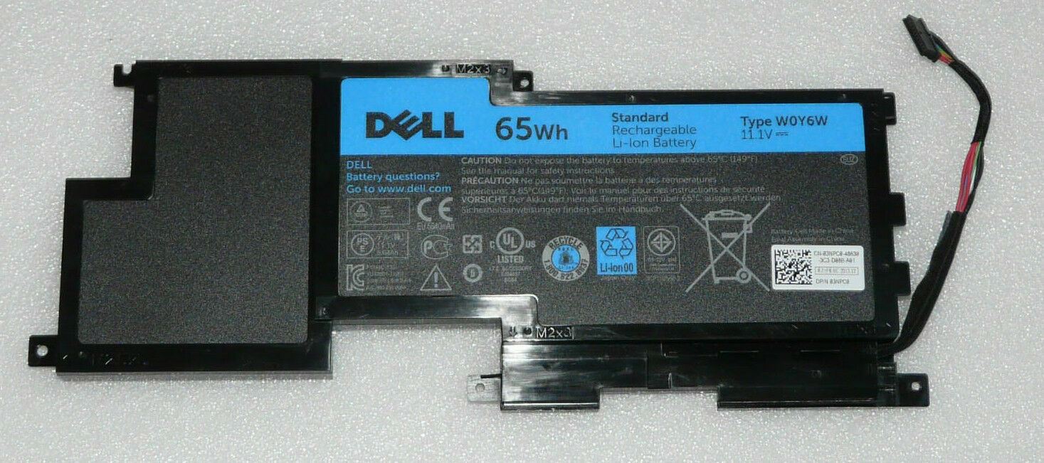 GENUINE DELL XPS 15 L521X 6-CELL BATTERY 11.1V W0Y6W 3NPC0 9F233 9F2JJ