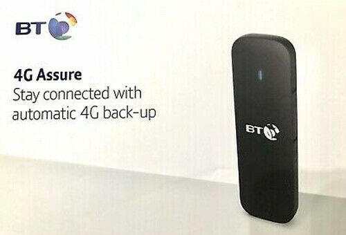 BT 4G Assure USB dongle business broadband backup black version 7