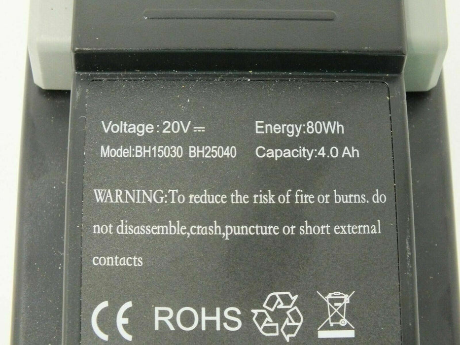 Hoover ONEPWR 4.0 Ah Lithium-Ion Battery BH15030 Replacement Battery