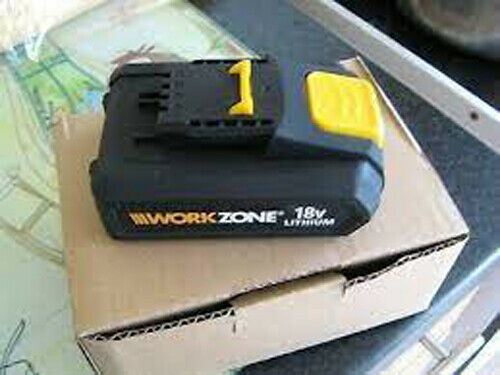 Workzone ABP118W1, ABP118W2  18v 2 ah Lithium battery Work Zone