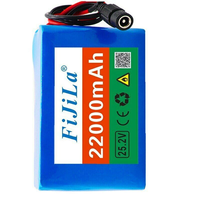 6s4p 24V 22Ah Battery Lithium Battery 25.2v 22000mAh Electric Bicycle