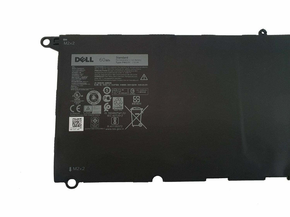 Genuine PW23Y Battery For Dell XPS 13-9360-D1805T D1505 PW23Y 0TP1GT RNP72
