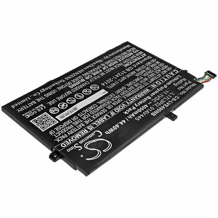 Battery 4000mAh for Lenovo 01AV445, 01AV463, 5B10W13894, L17L3P52