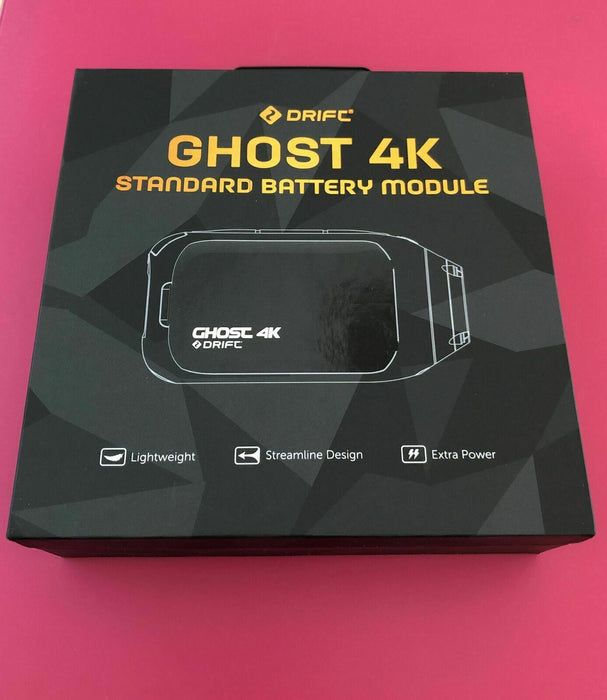 DRIFT GHOST 4K STANDARD BATTERY MODULE REPLACEMENT SPARE MOTORBIKE CAMERA