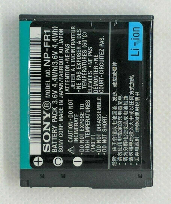 Genuine Sony NP-FR1 3.6V Battery Cybershot Camera DSC-P200 P150 P120 P100 F88 G1
