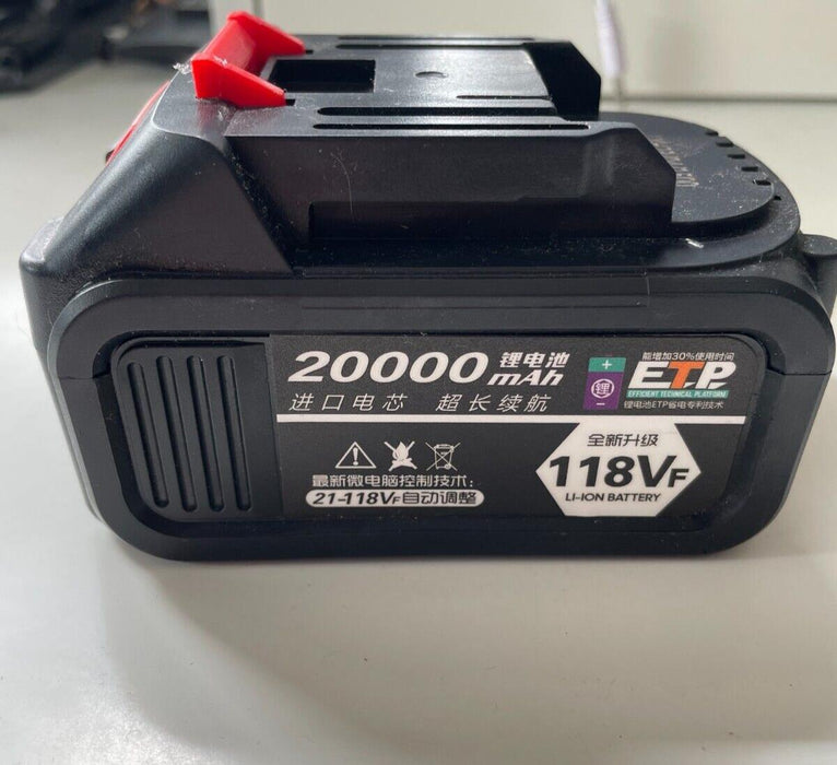 ETP 20000mAh 118 Vf Li-ion Power Tool Battery
