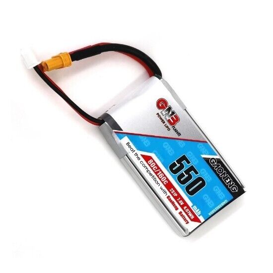 GNB 550mAh 2S 80C LiPo Battery (XT30)