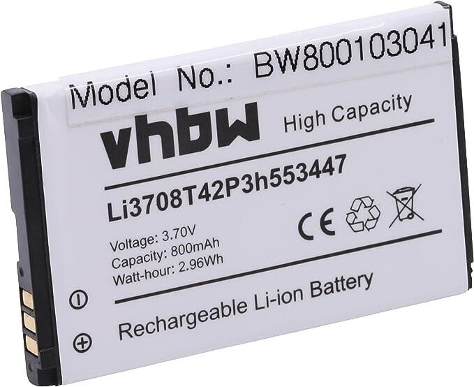 BATTERY for VODAFONE 351, VF351 / Li3708T42P3h553447, Li3707T42P3h553447