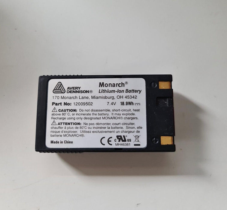 Avery-Dennison monarch battery 12009502 7.4v 18.9wh