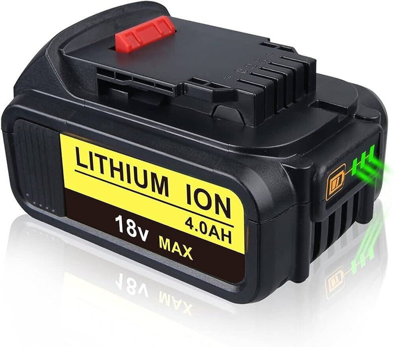1x Battery For DEWALT DCB184 XR Slide DCB182 DCB200 DCF885 DCC785 18V 4Ah Li-Ion