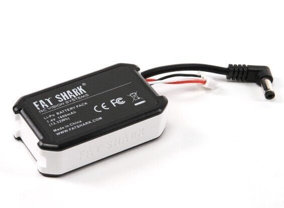FATSHARK USB CHARGING 1800MAH 7.4V HEADSET BATTERY