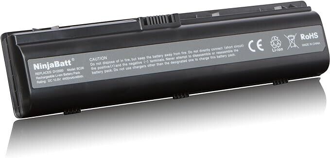 NinjaBatt Battery for HP HSTNN-LB42 HSTNN-DB42 446506-001 HSTNN-C17C HSTNN-Q21C