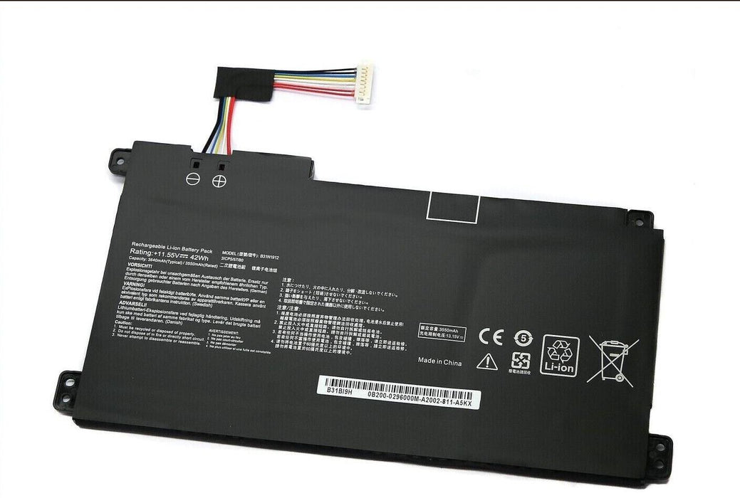 New B31N1912 Battery For ASUS VivoBook 14 E410MA L410MA E510MA L510MA E510KA