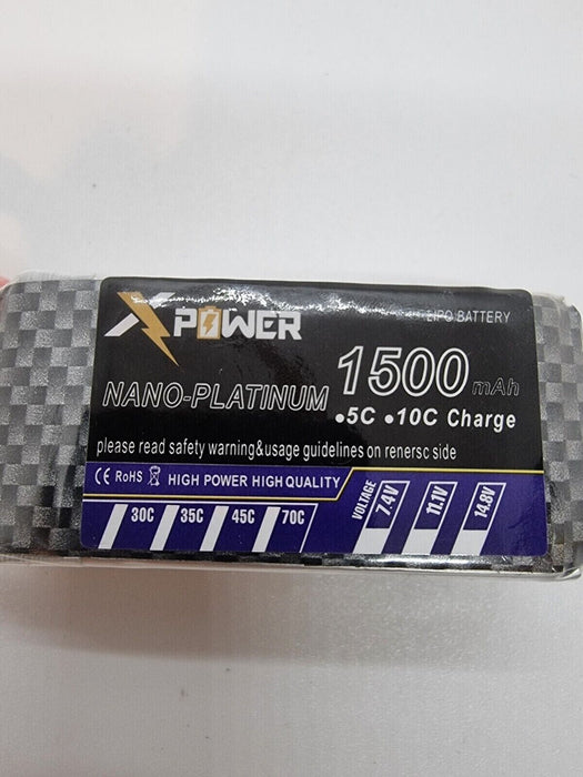 Xpower LiPo Battery  1500Mah Nano-platinum XT60