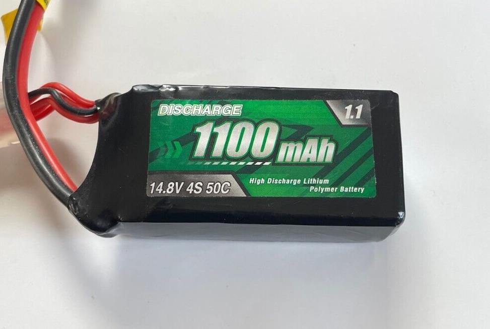 Lipo RC Battery 100mAh 14.8v 4S 50C High Discharge