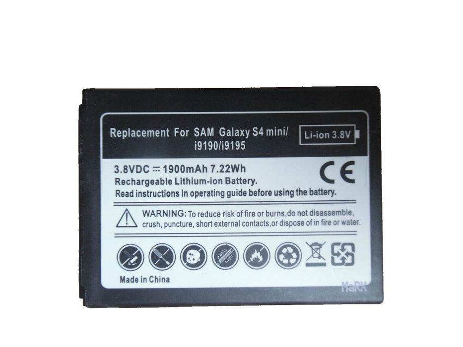 Replacement for Samsung Galaxy S4 Mini Battery 1900 mAh